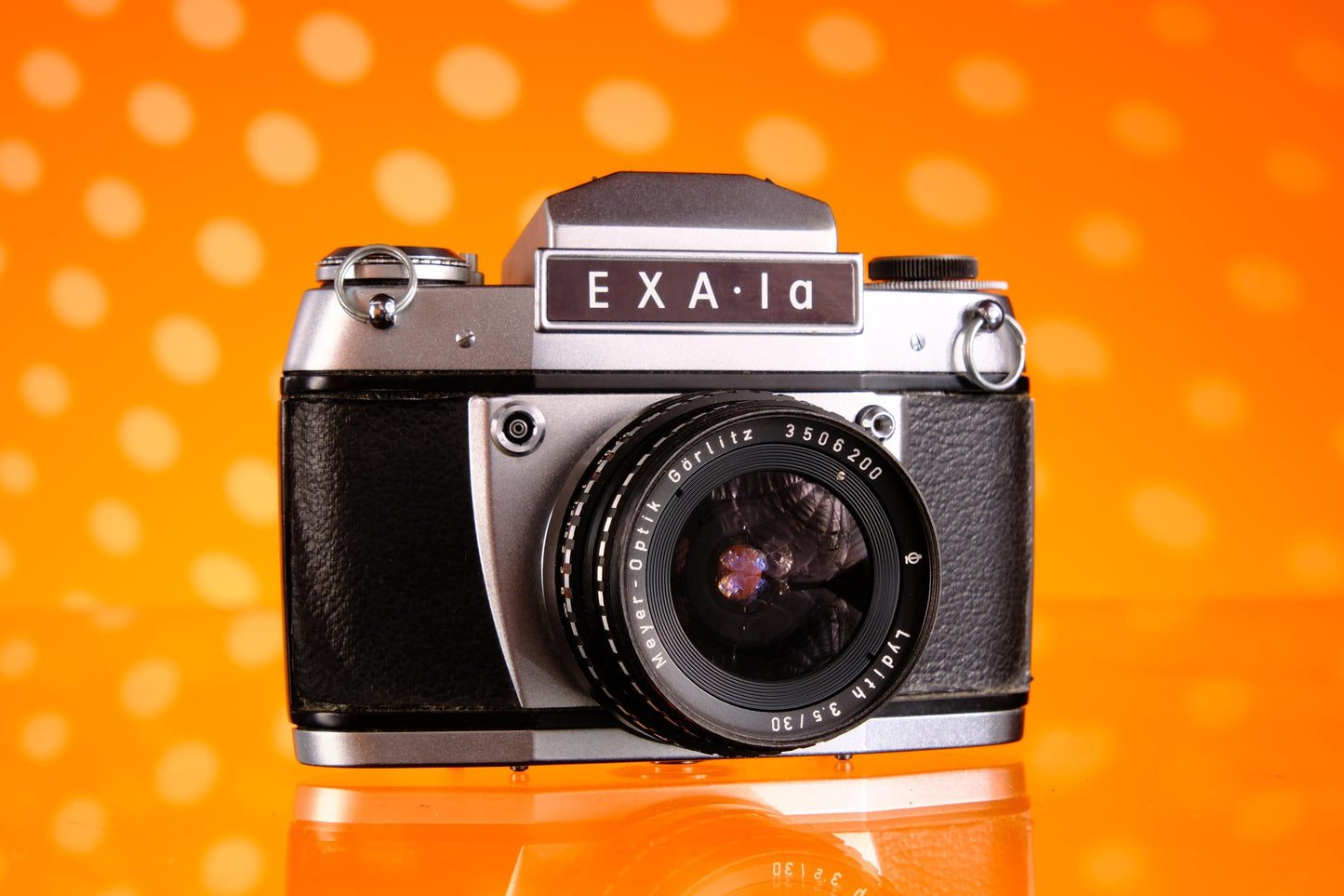 Exakta EXA 1a 35mm SLR + Meyer Optik Gorlitz Lydith 30mm f/3.5 Wide Angle Lens