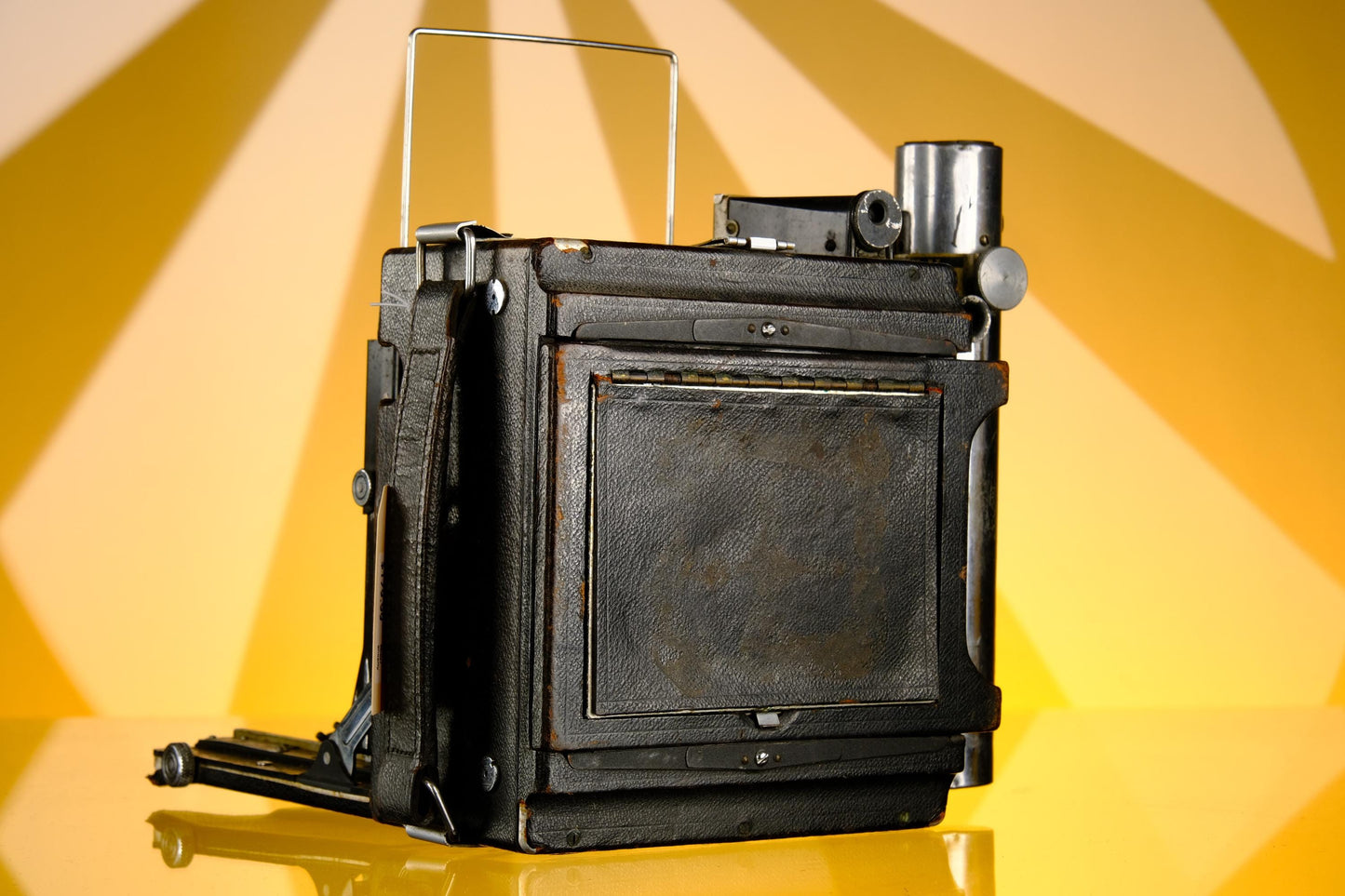 Graflex Speed Graphic Pre War 4x5 Large Format Press Camera + 13.5cm f/4.5 Zeiss Tessar Lens