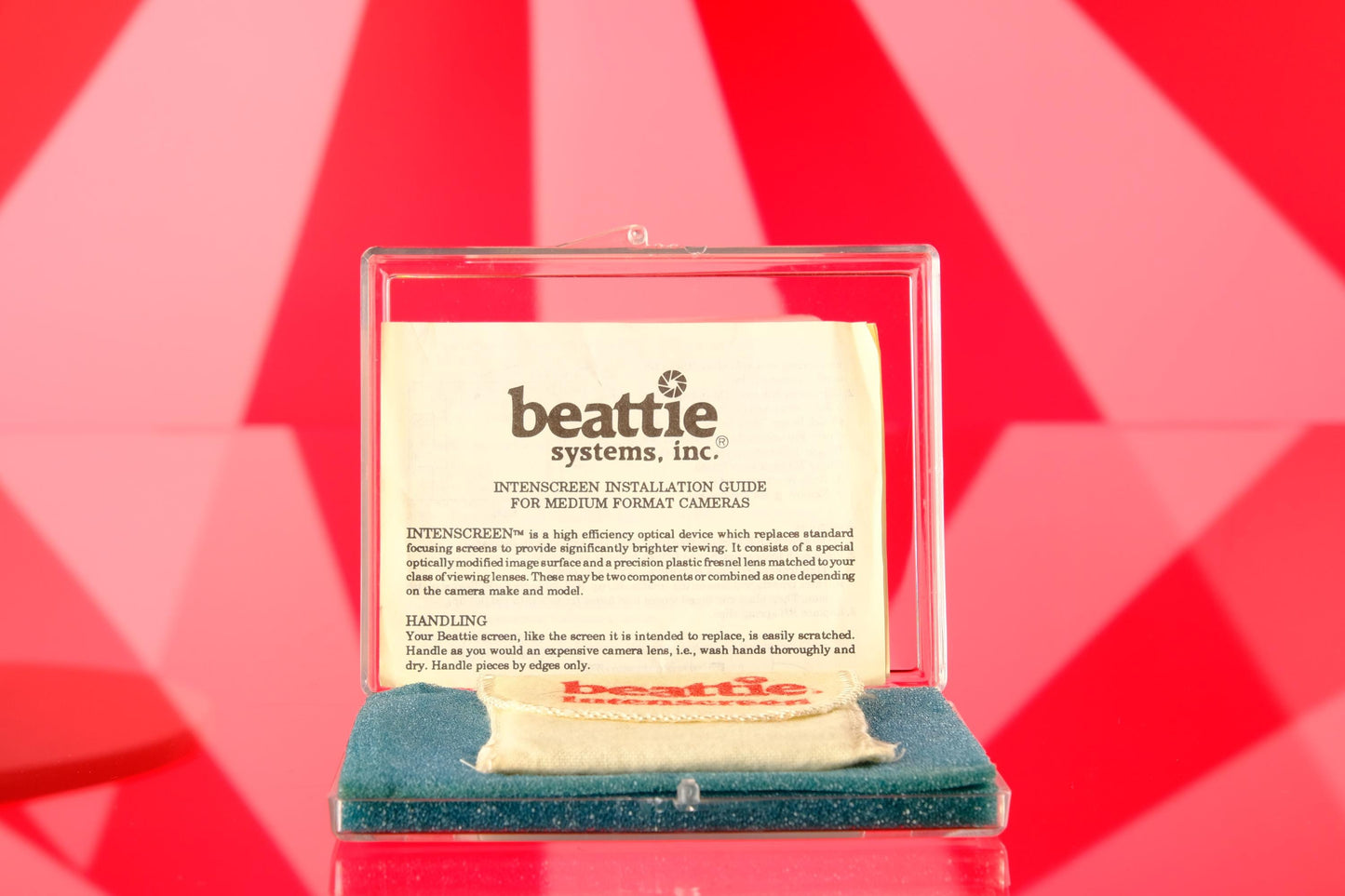 Beattie Intenscreen Interchangeable Focusing Screen for Hassselblad 500 series bodies