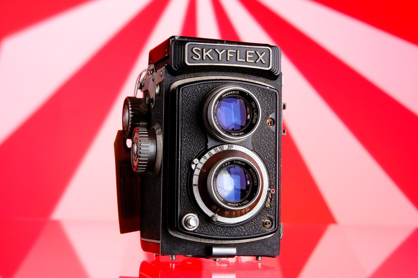 Tougodo Skyflex Kinoflex Prontor Shutter 6x6 Medium Format TLR Twin Lens Camera