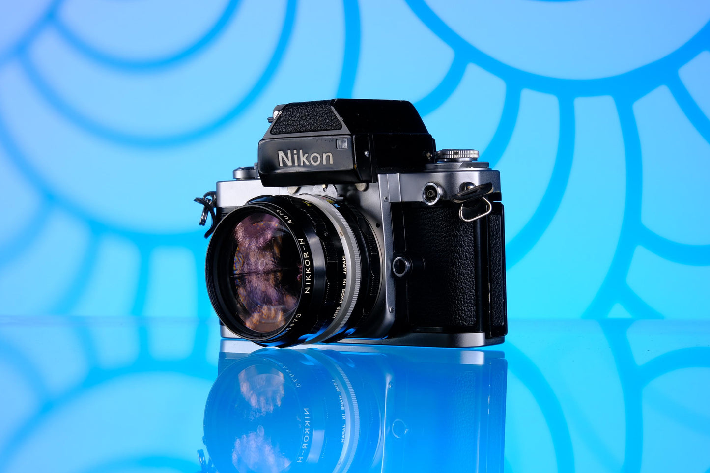 Nikon F2 w/ DP-1 Finder 35mm SLR Film Camera + 28mm F/3.5