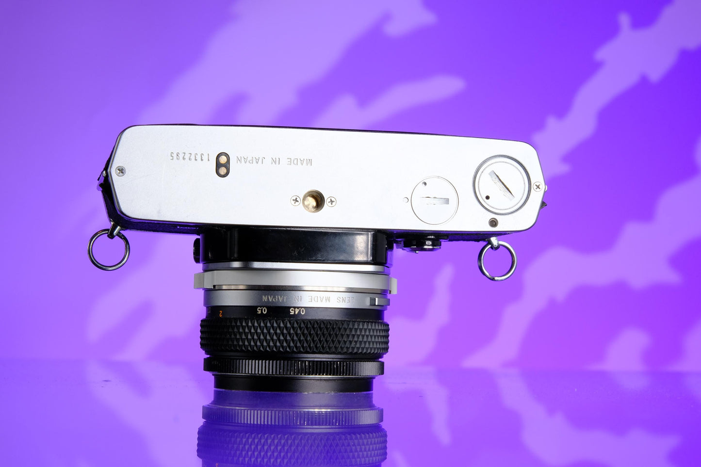 Olympus OM-1 35mm SLR Film Camera + 50mm F/1.8