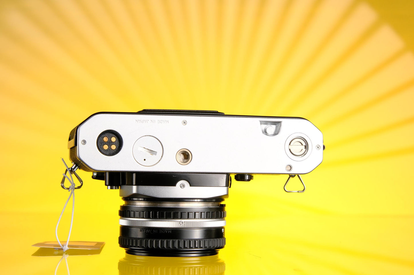 Nikon FE2 Silver 35mm SLR Film camera + 50mm F/1.8 Series E Lens Tested Working!