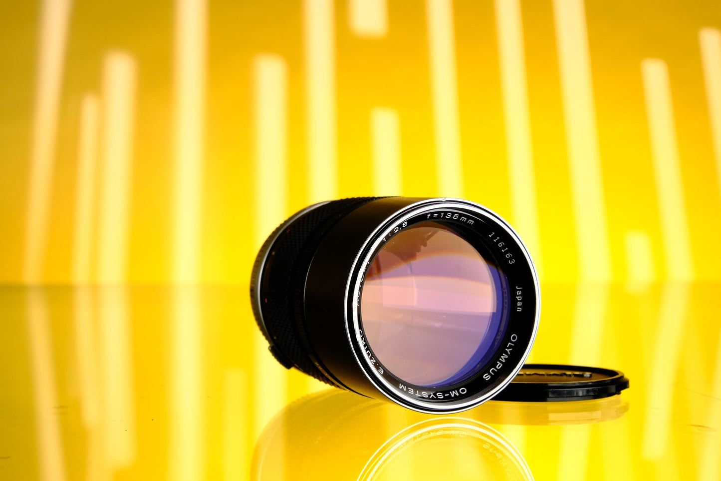 Olympus OM-System Zuiko Auto-T 135mm f/2.8 Lens – Compact Telephoto Prime for OM Mount