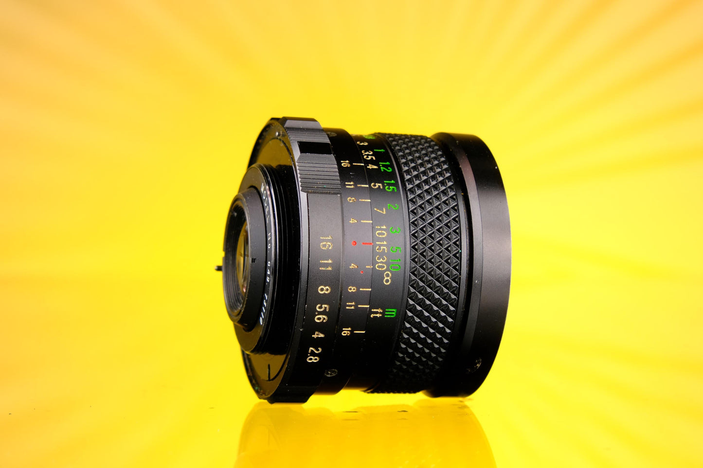Mamiya Auto Sears Sekor DX 28mm f/2.8 Wide Angle Prime Lens - M42 Mount