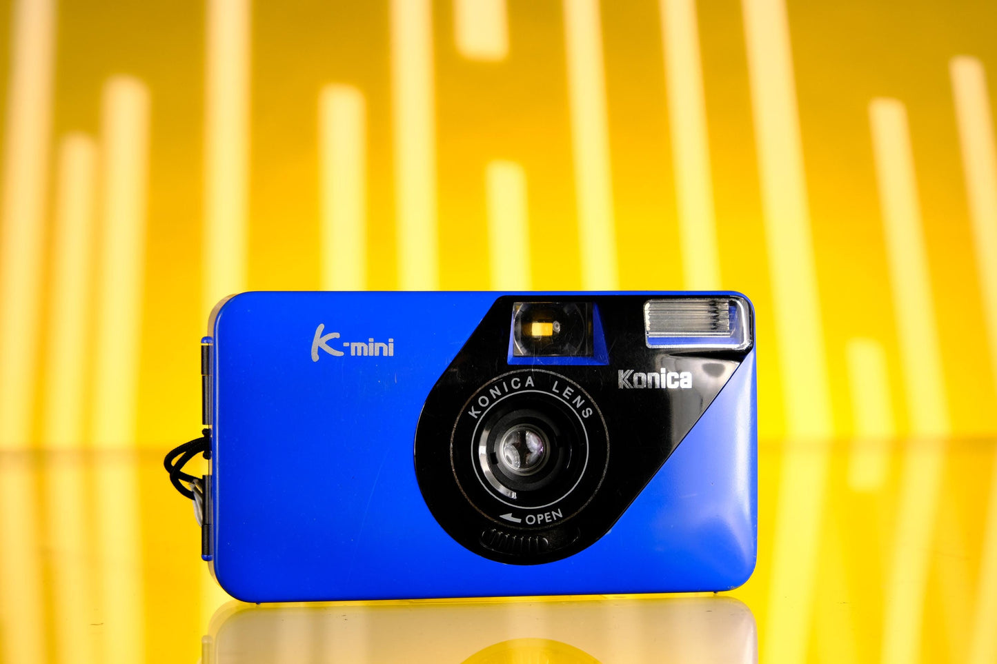 Konica K-mini Blue 35mm Point & Shoot Film Camera