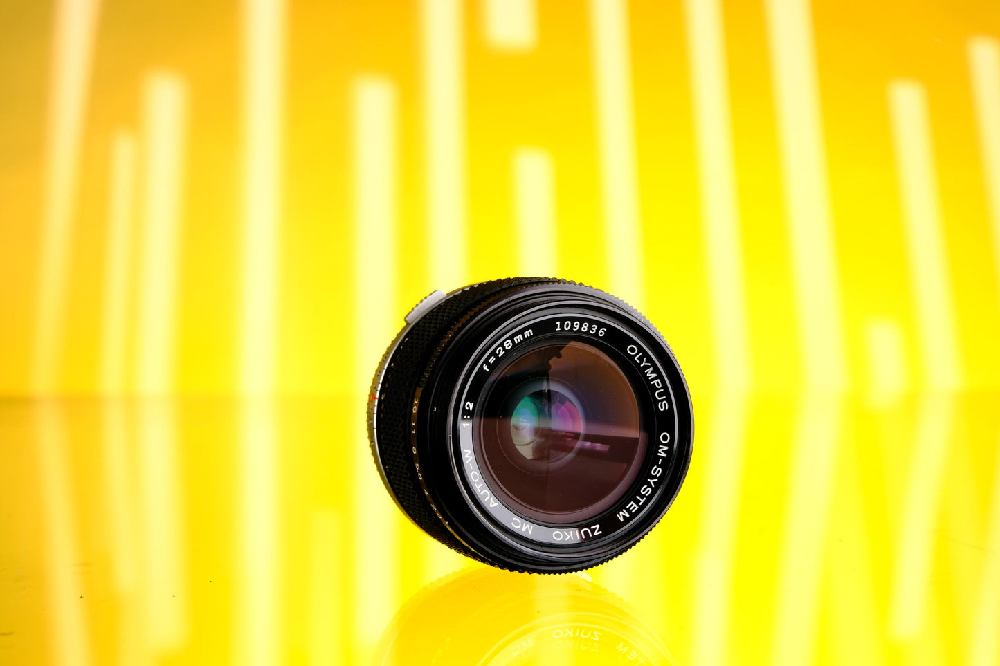 Olympus Auto-W Zuiko MC 28mm f/2.0 Wide Angle Lens - OM Mount