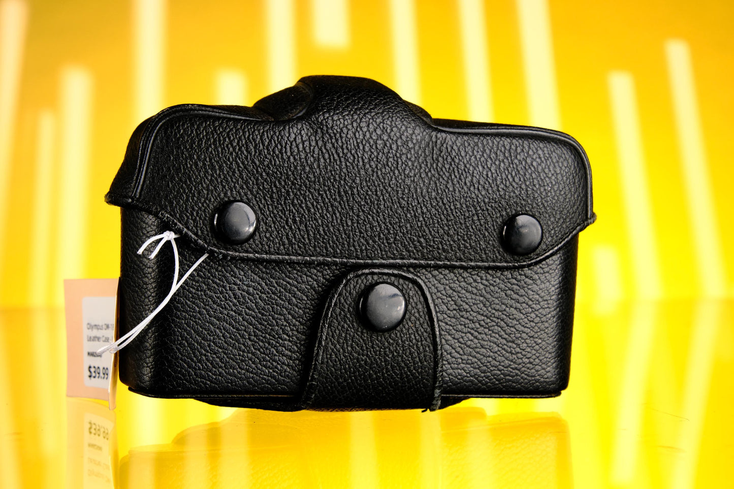 Olympus OM-1 Black Leather Case - Vintage