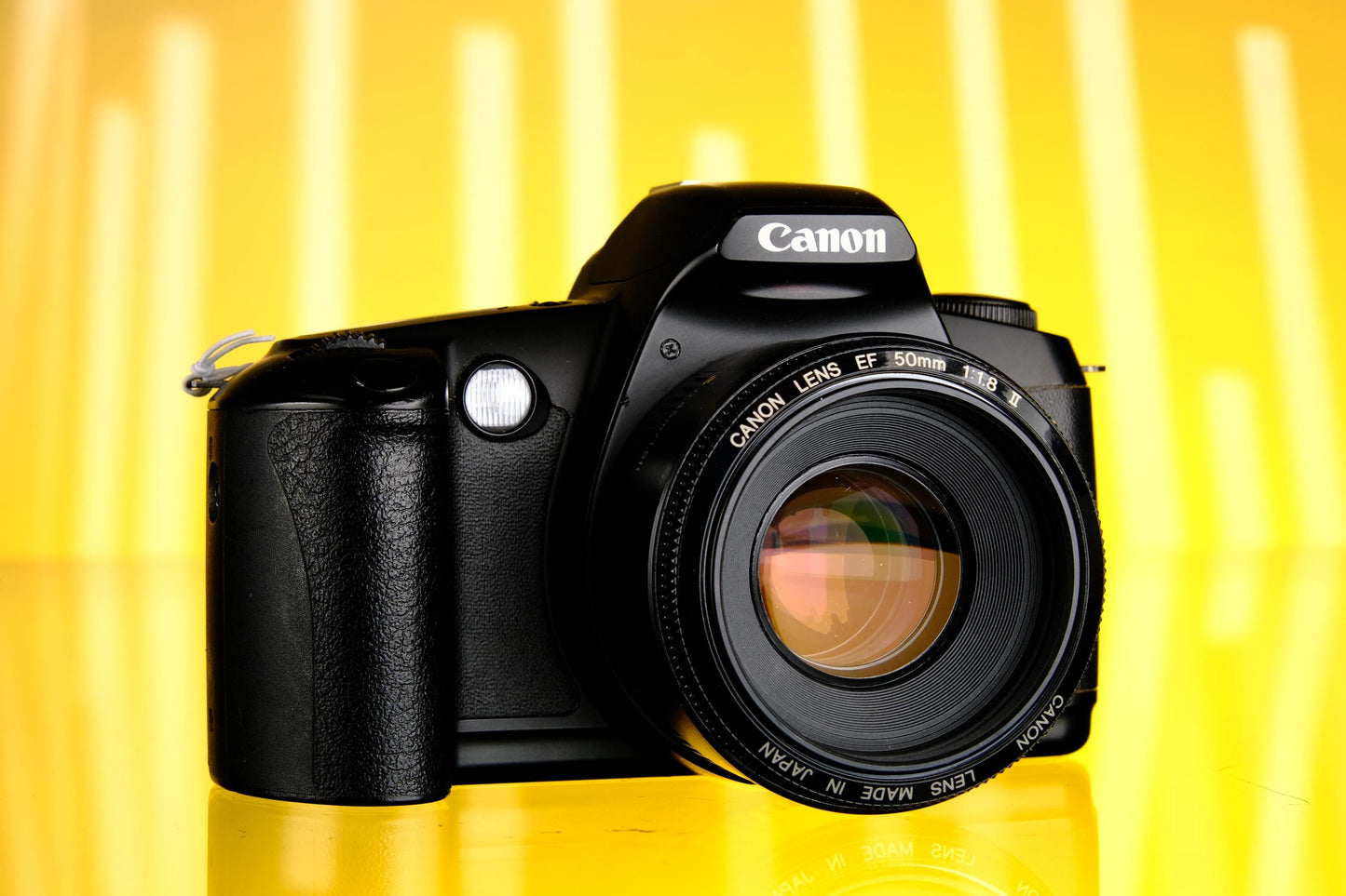 Canon EOS Rebel G 35mm SLR + 50mm f/1.8 II ef Lens - Tested! Perfect Student Camera