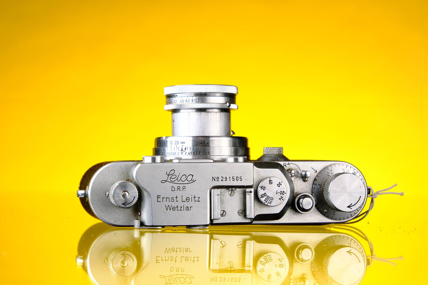 Leitz Wetzlar IIIb Barnack 35mm Rangefinder + Ernst Leitz Wetzlar Summar 5cm f/2.0 Lens READ