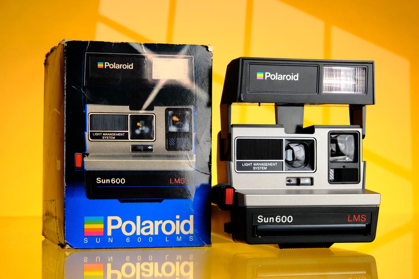 Polaroid OneStep Flash Sun 600 Instant Pack Film Camera Tested Working!