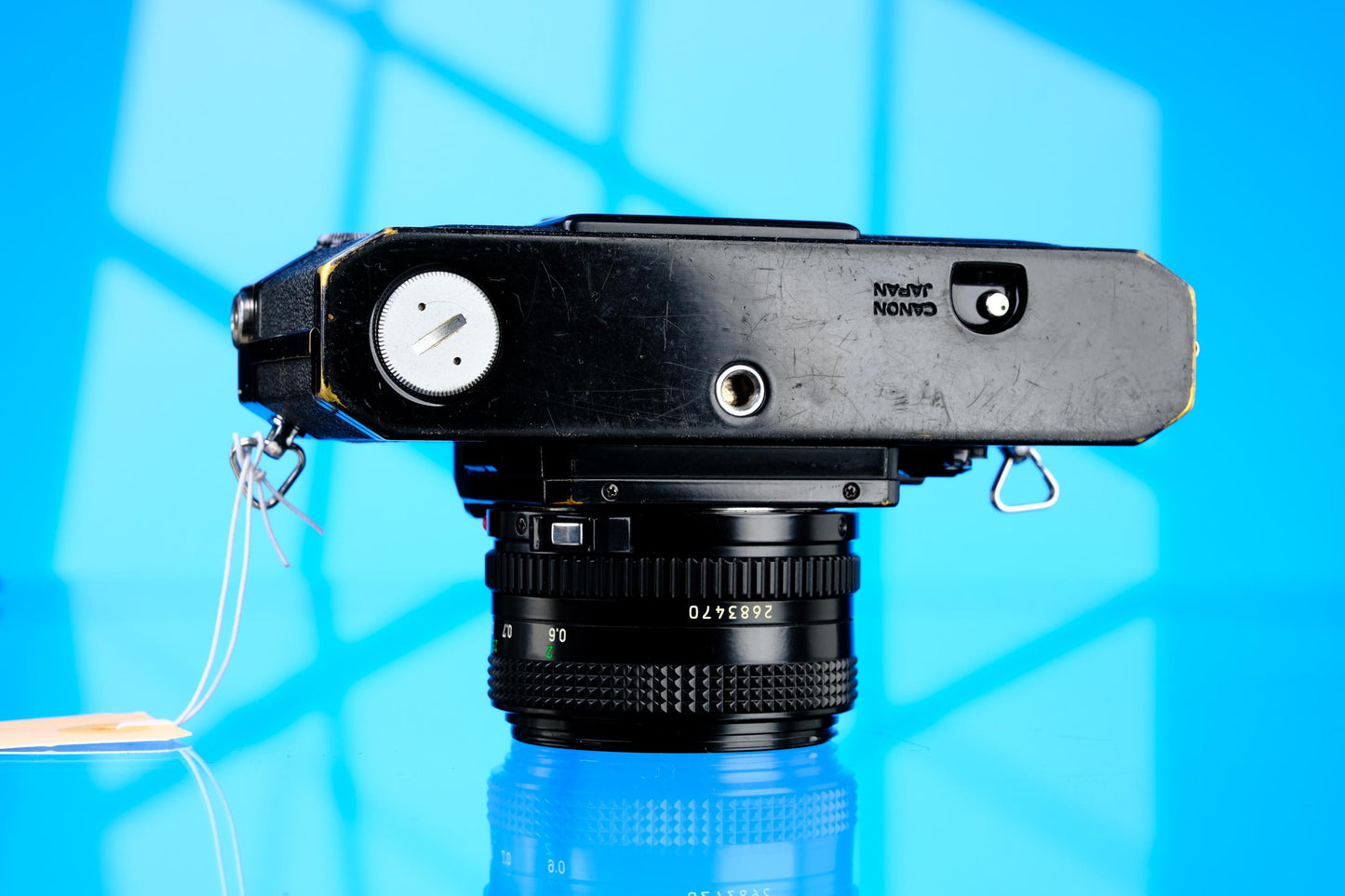 Canon EF F1 35mm SLR w/ 35mm f/2.5 FL Lens Film Tested Working