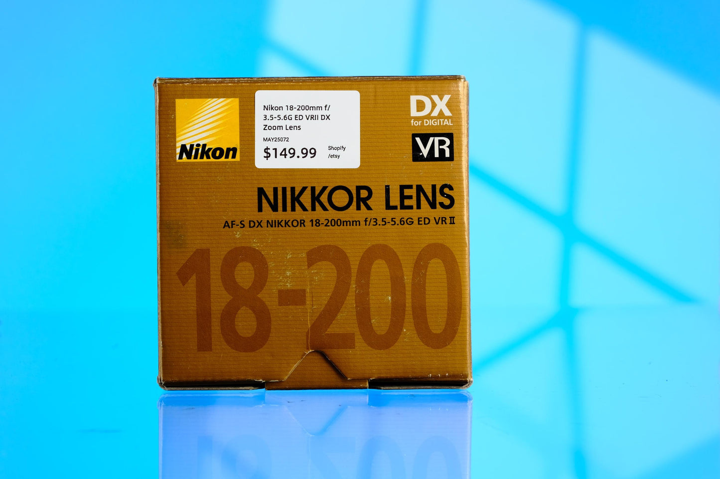 Nikon 18-200mm f/3.5-5.6G ED VRII DX Zoom Lens