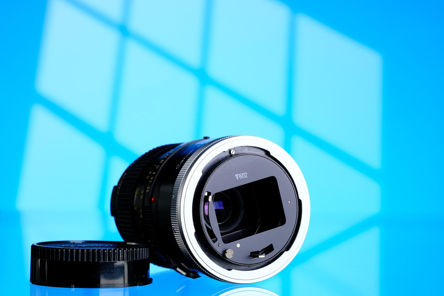 Canon FD 50mm f/3.5 Macro Lens + 25mm Extension Tube