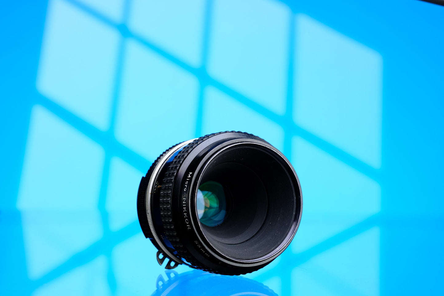 Nikon Micro Nikkor P 55mm f/3.5 F Mount Macro Lens F Mount