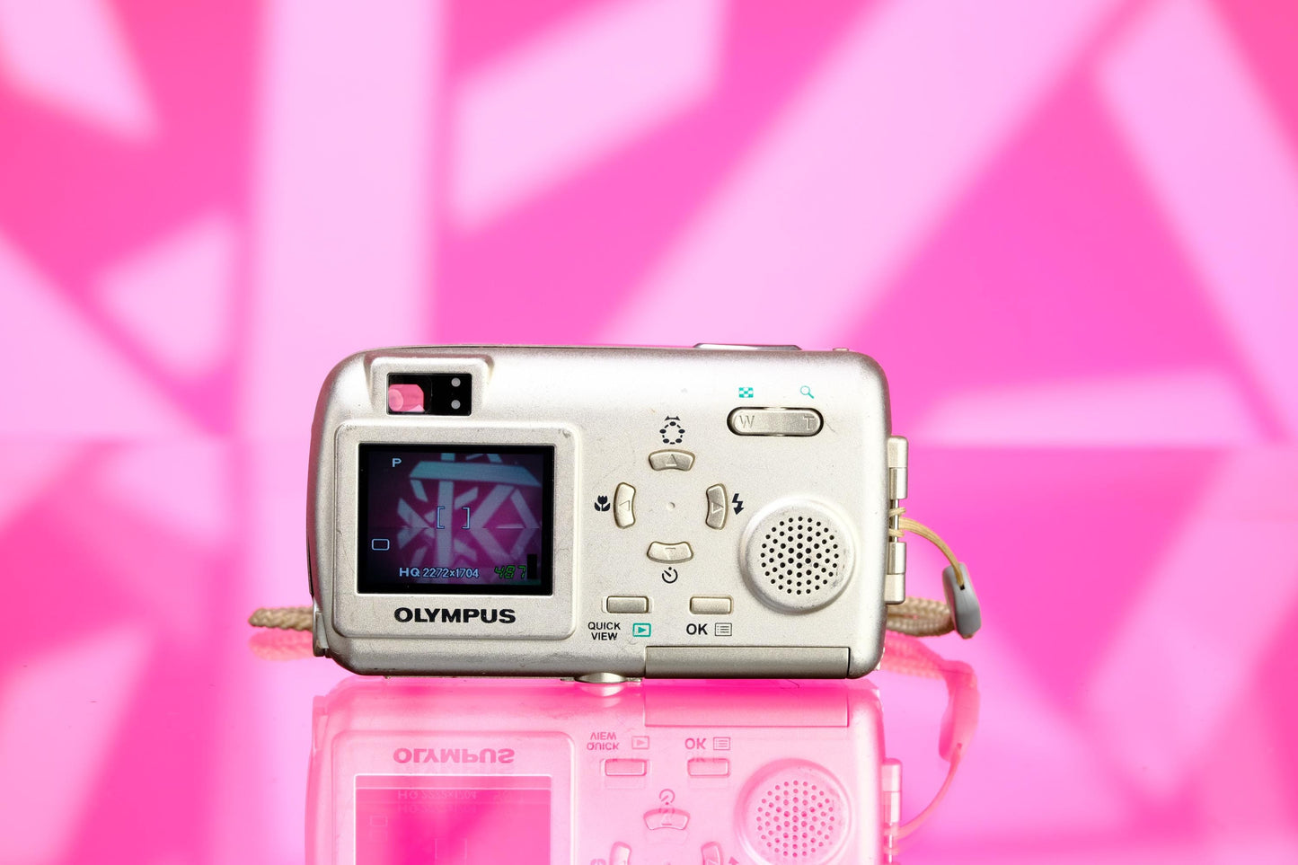 Olympus MJU 410 Digital Point and Shoot Camera