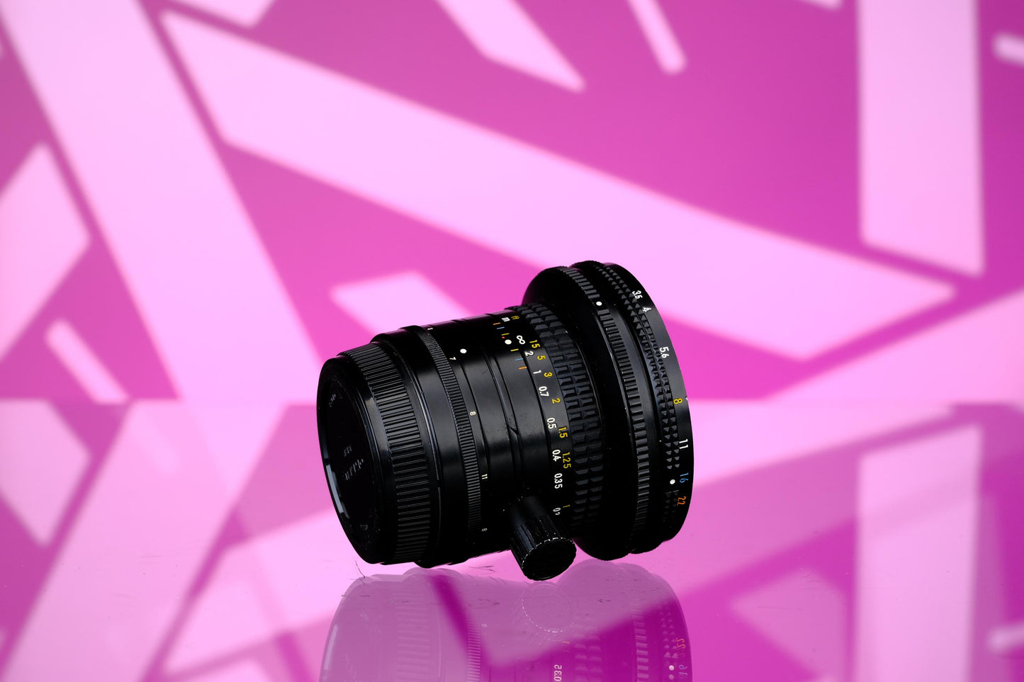 Nikon 28mm f/3.5 PC Nikkor Pre-Ai Wide Angle F Mount Shift Lens