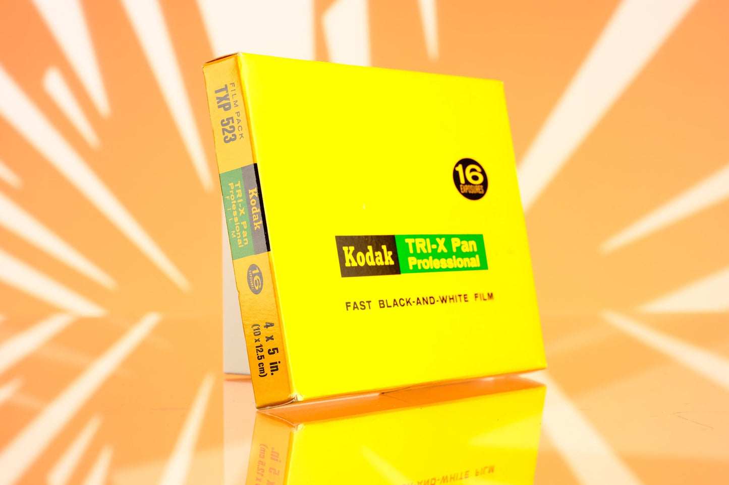 Kodak TXP 523 Tri-X Pan 16 Exposures Sealed EXP 1969 4x5 Large Format Film