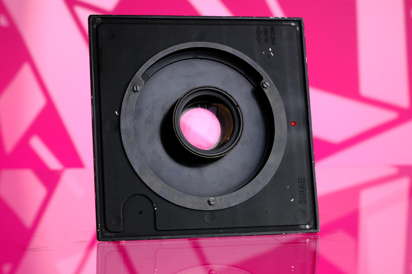 Schneider Kreuznach Symmar 180mm f/5.6 Convertible Large Format Lens w/ Sinar Atmos 482 Lens Board
