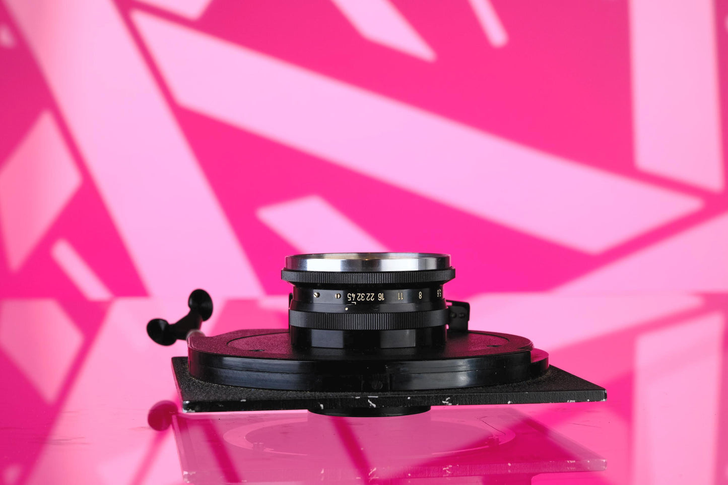 Schneider Kreuznach Symmar 180mm f/5.6 Convertible Large Format Lens w/ Sinar Atmos 482 Lens Board