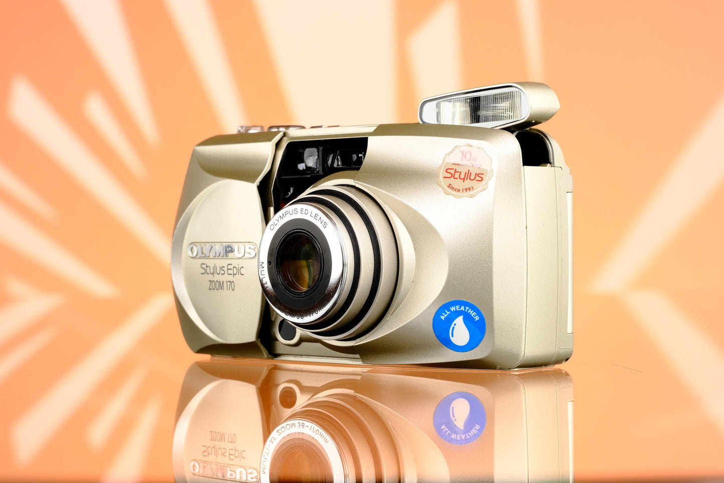 Olympus Stylus Epic Zoom 170 35mm Point and Shoot Camera