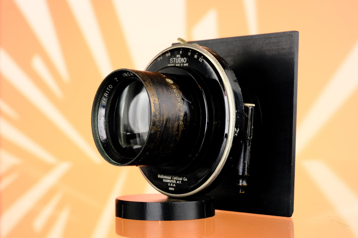 Wollensak Verito Diffused Focus 7" 177mm f/4.0 Large Format Lens