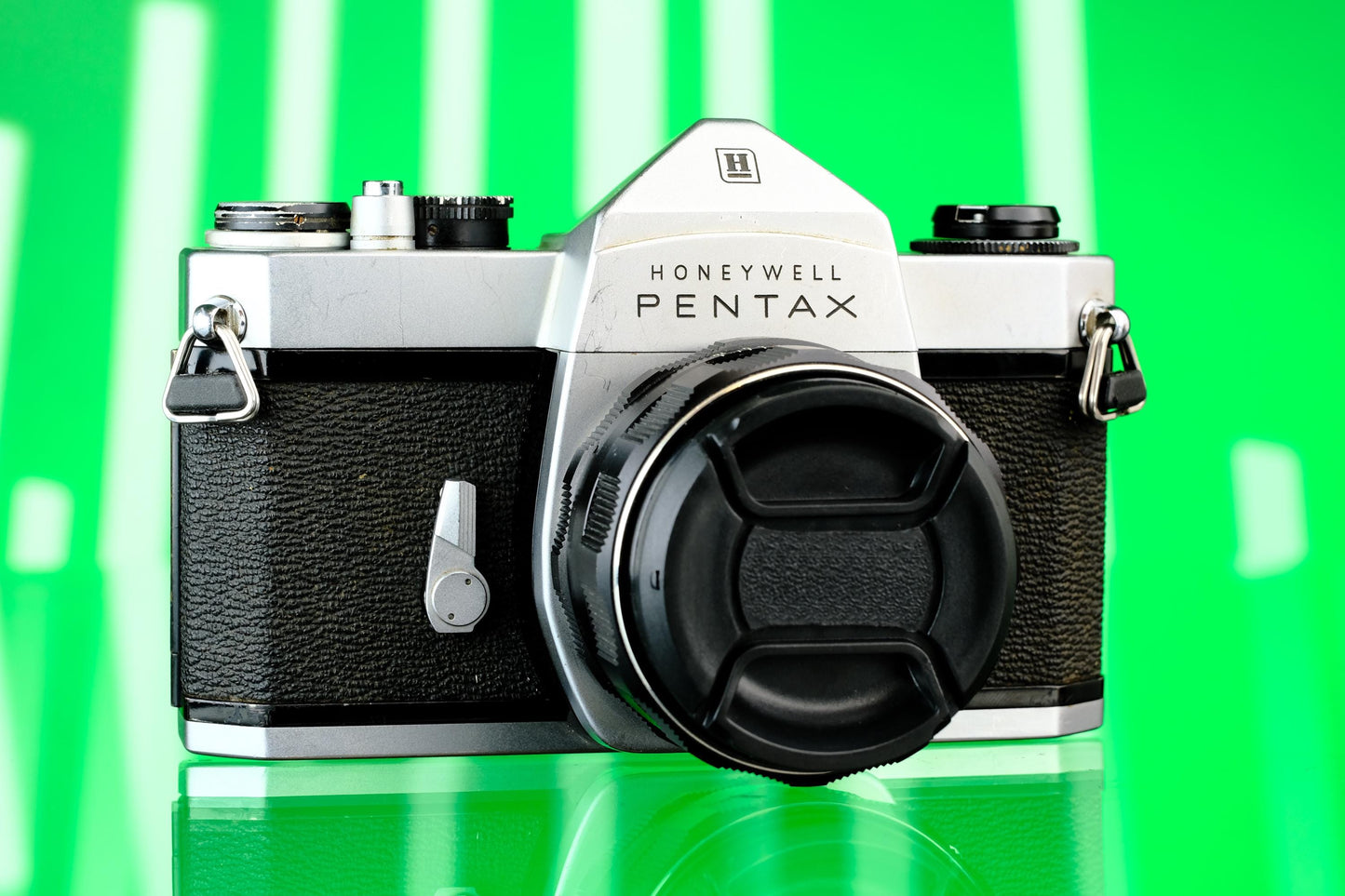Pentax Honeywell SL 35mm SLR Film Camera + 55mm F/2 Lens