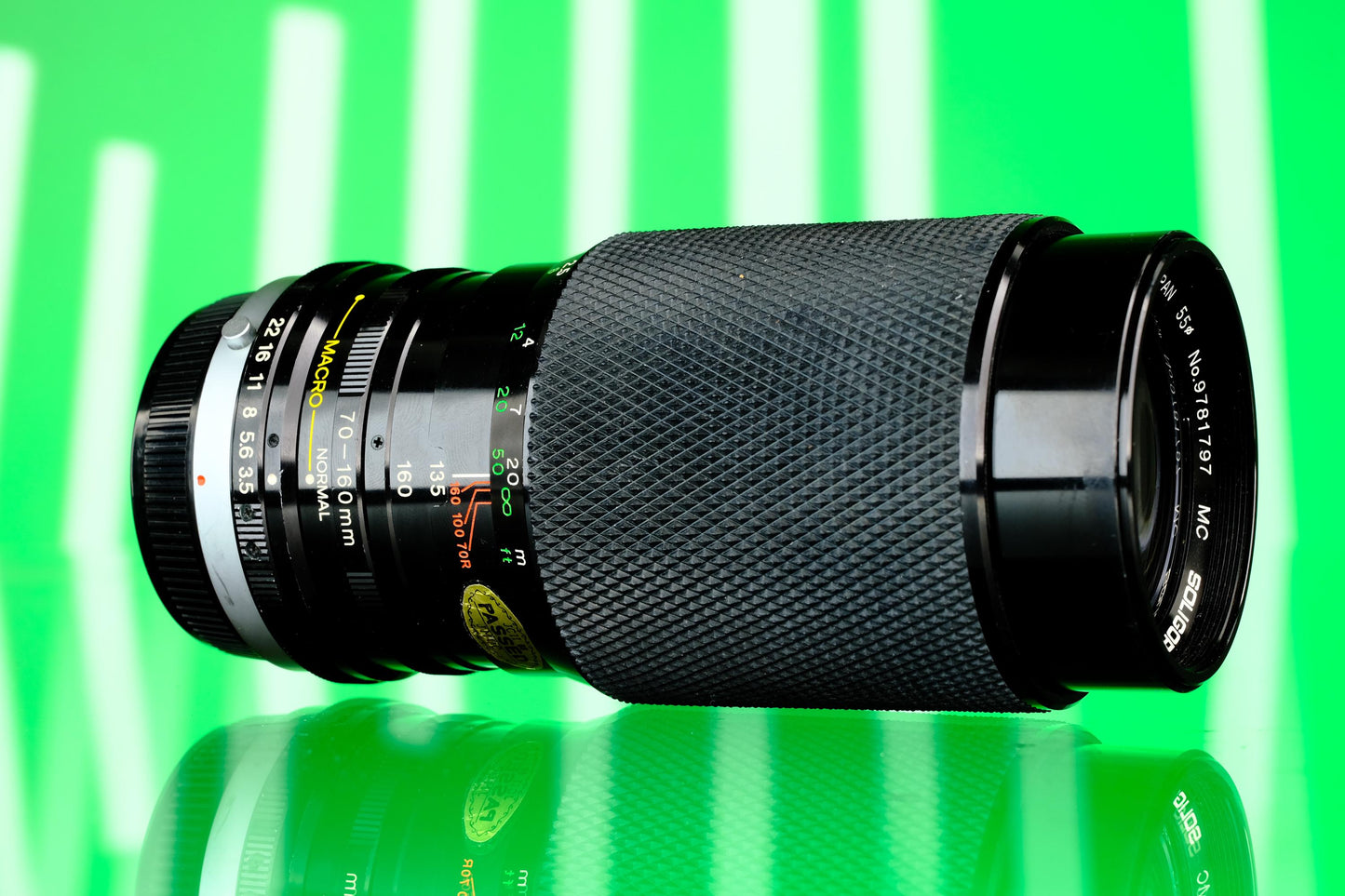 Soligor Zoom Macro 70-160mm F/3.6 OM-Mount Lens