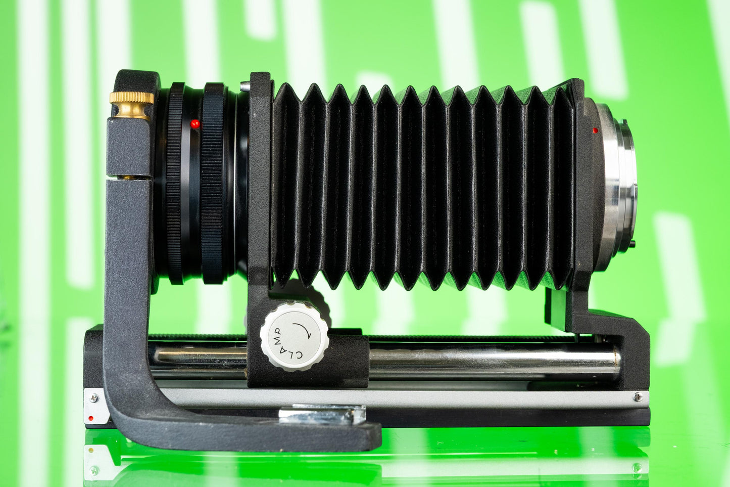 Minolta Auto Bellows + 100mm Rokkor f/4 Lens + Pistol Grip