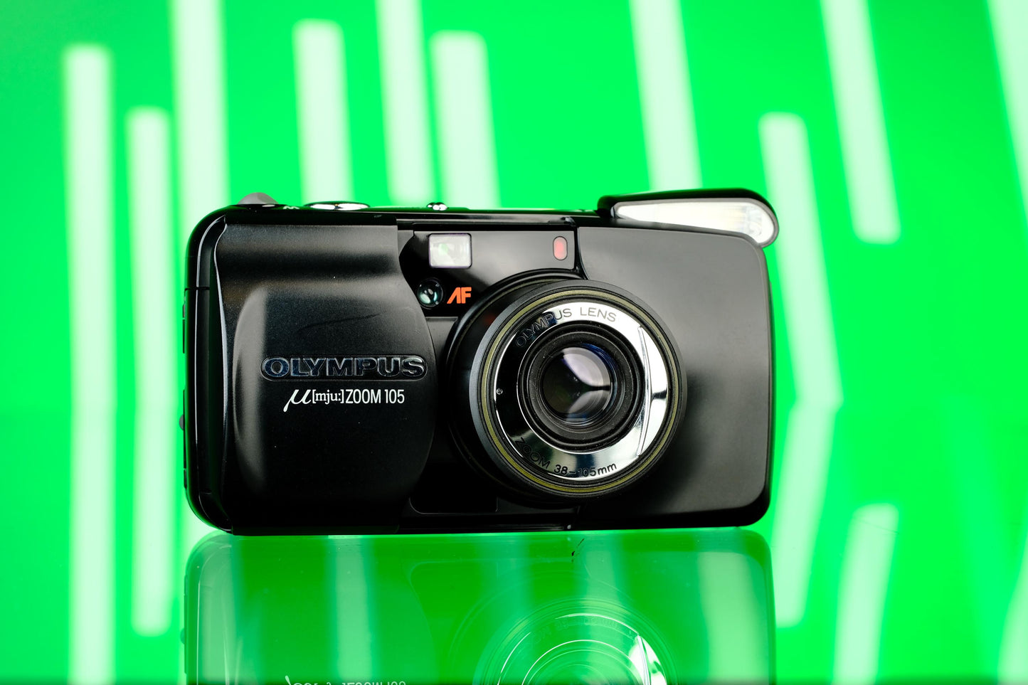 Olympus mju Zoom 105 35mm Point and Shoot Camera