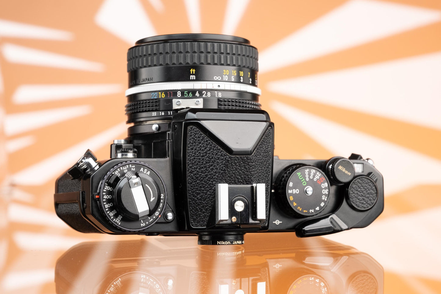 Nikon FE Black 35mm SLR + Nikon Nikkor 50mm f/1.8 Ai Lens