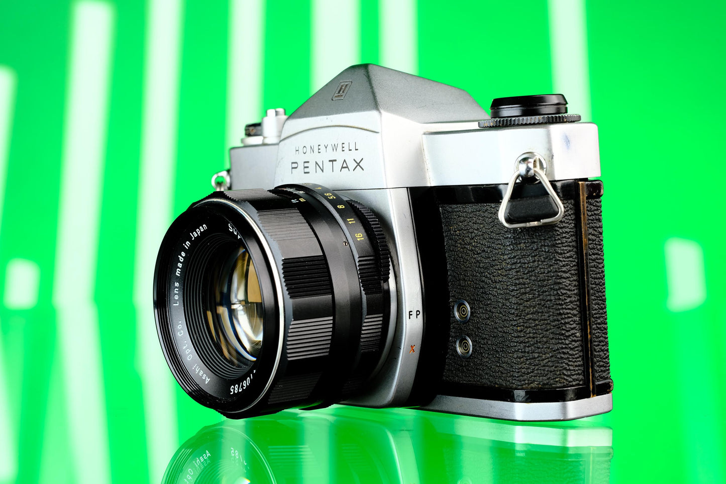 Pentax Honeywell SL 35mm SLR Film Camera + 55mm F/2 Lens