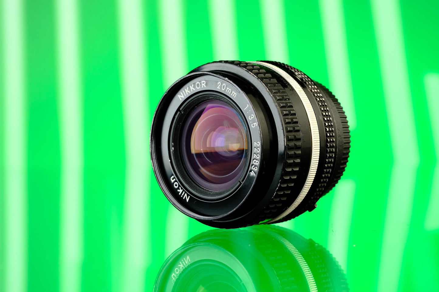 Nikon 20mm f/3.5 Ai-S Wide Angle Prime Lens F Mount
