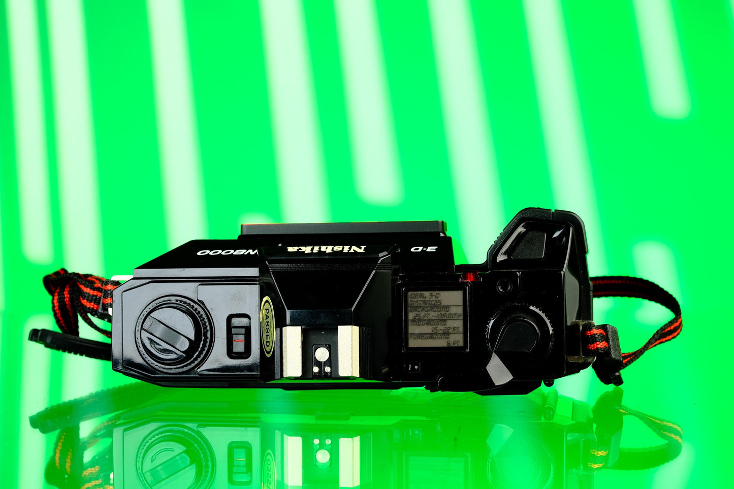 Nishika N8000 4 Lens 3D Gif 35mm Film Camera Tested Working!