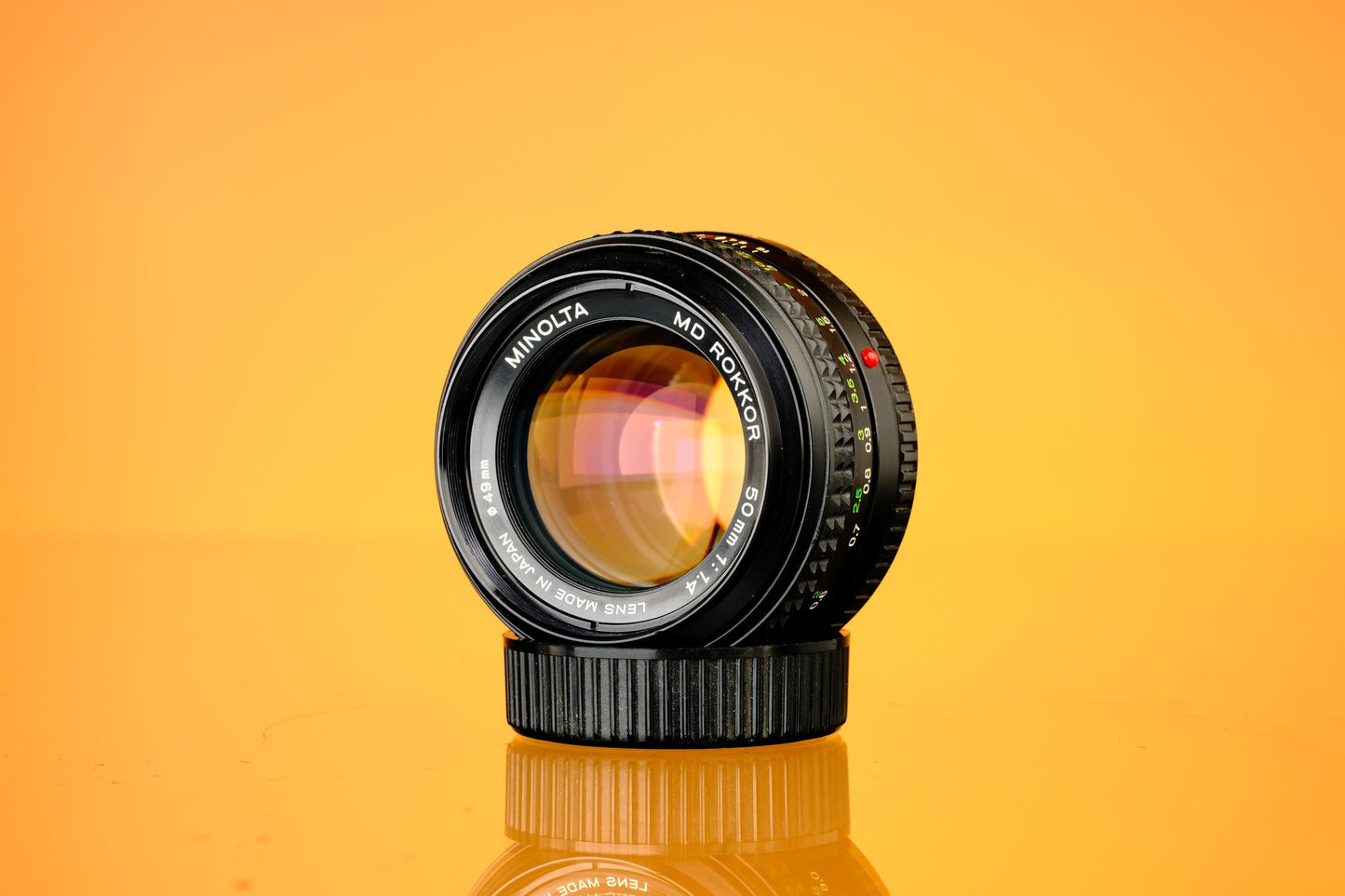 Minolta MD Rokkor 50mm f/1.4 MD Mount Lens