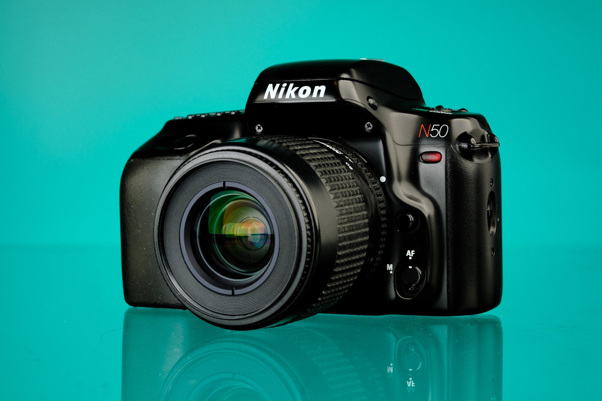 Nikon N50 35mm SLR Film Camera + Nikon 35-80mm F/4-5.6