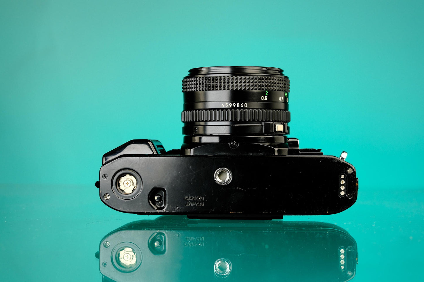 Canon A-1 35mm SLR Film Camera + Canon 50mm f/1.8 FD Lens