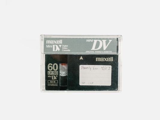 Mini DV Tape Digitizing