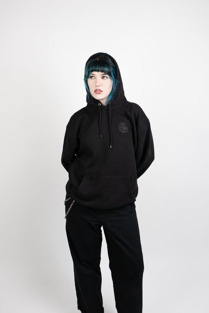 One Stop Shop Hoodie Black On Black