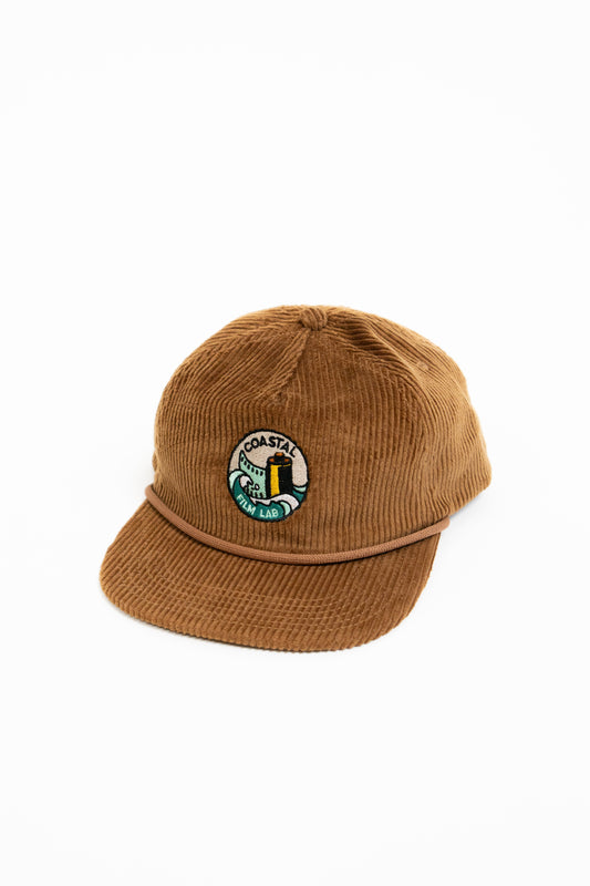 Embroidered Corduroy Hat