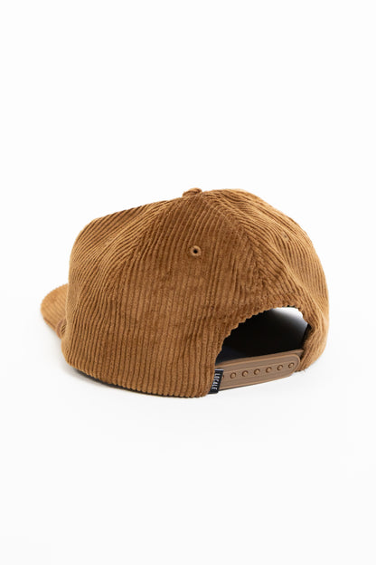 Embroidered Corduroy Hat