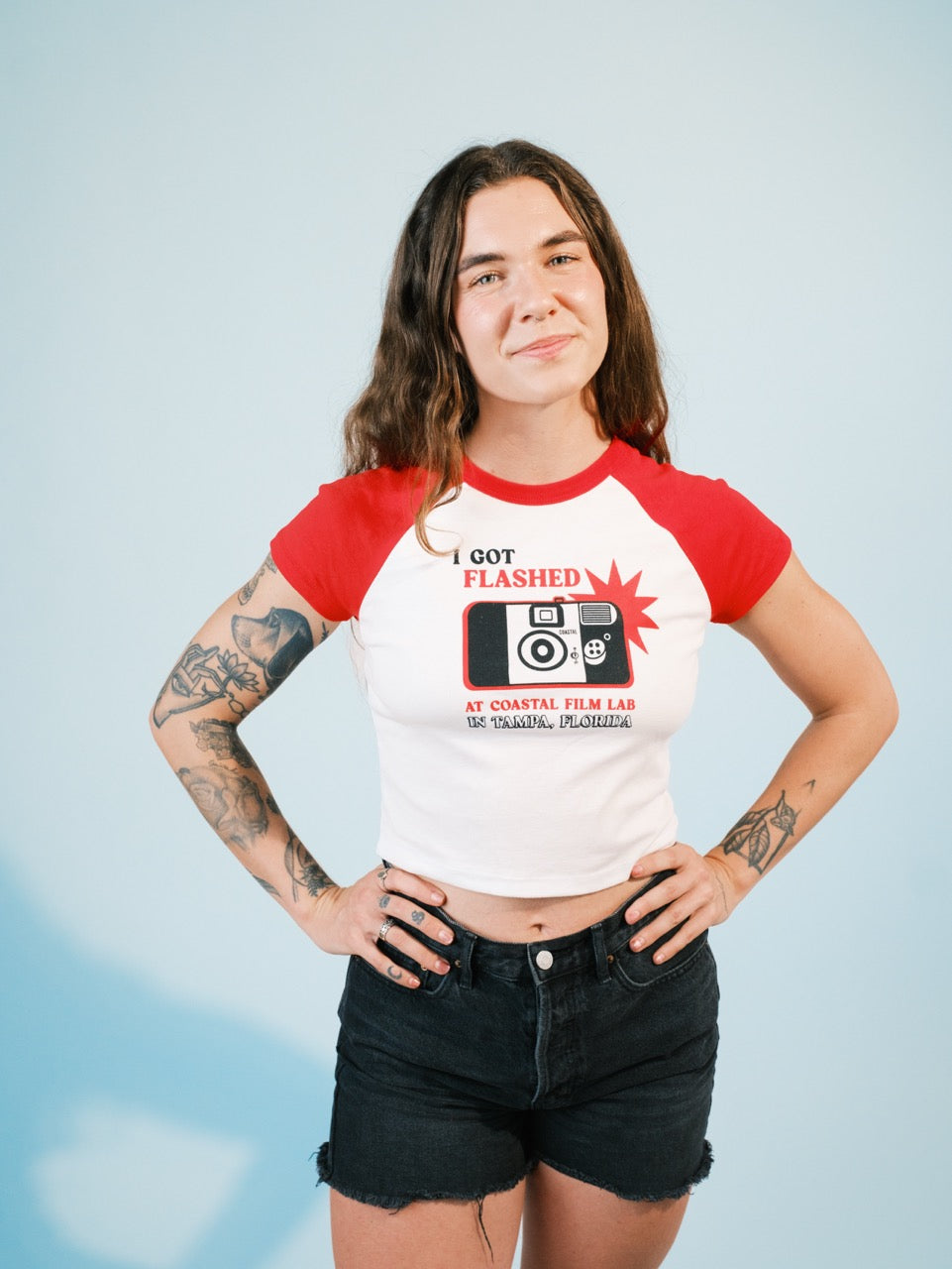 I Got Flashed at Coastal Film Lab Baby Tee