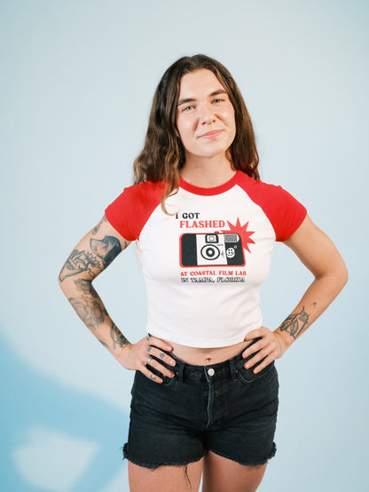 I Got Flashed at Coastal Film Lab Baby Tee