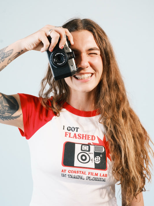 I Got Flashed at Coastal Film Lab Baby Tee