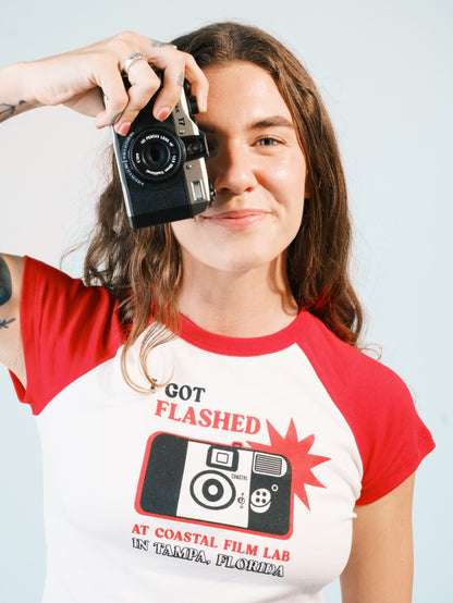 I Got Flashed at Coastal Film Lab Baby Tee