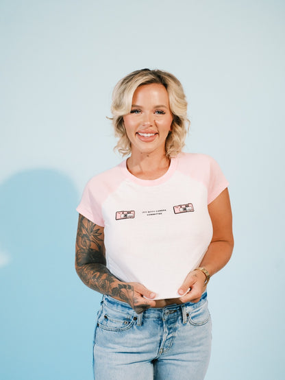 Itty Bitty Camera Committee Baby Tee