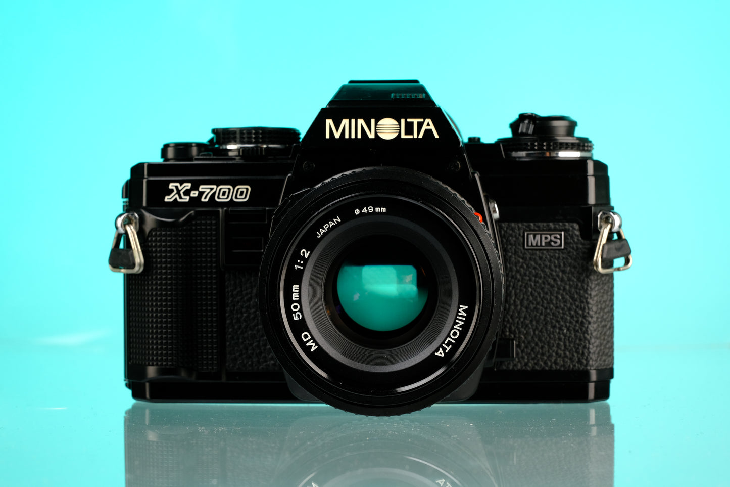Minolta X-700 35mm SLR Film Camera + 50mm f/2 Lens