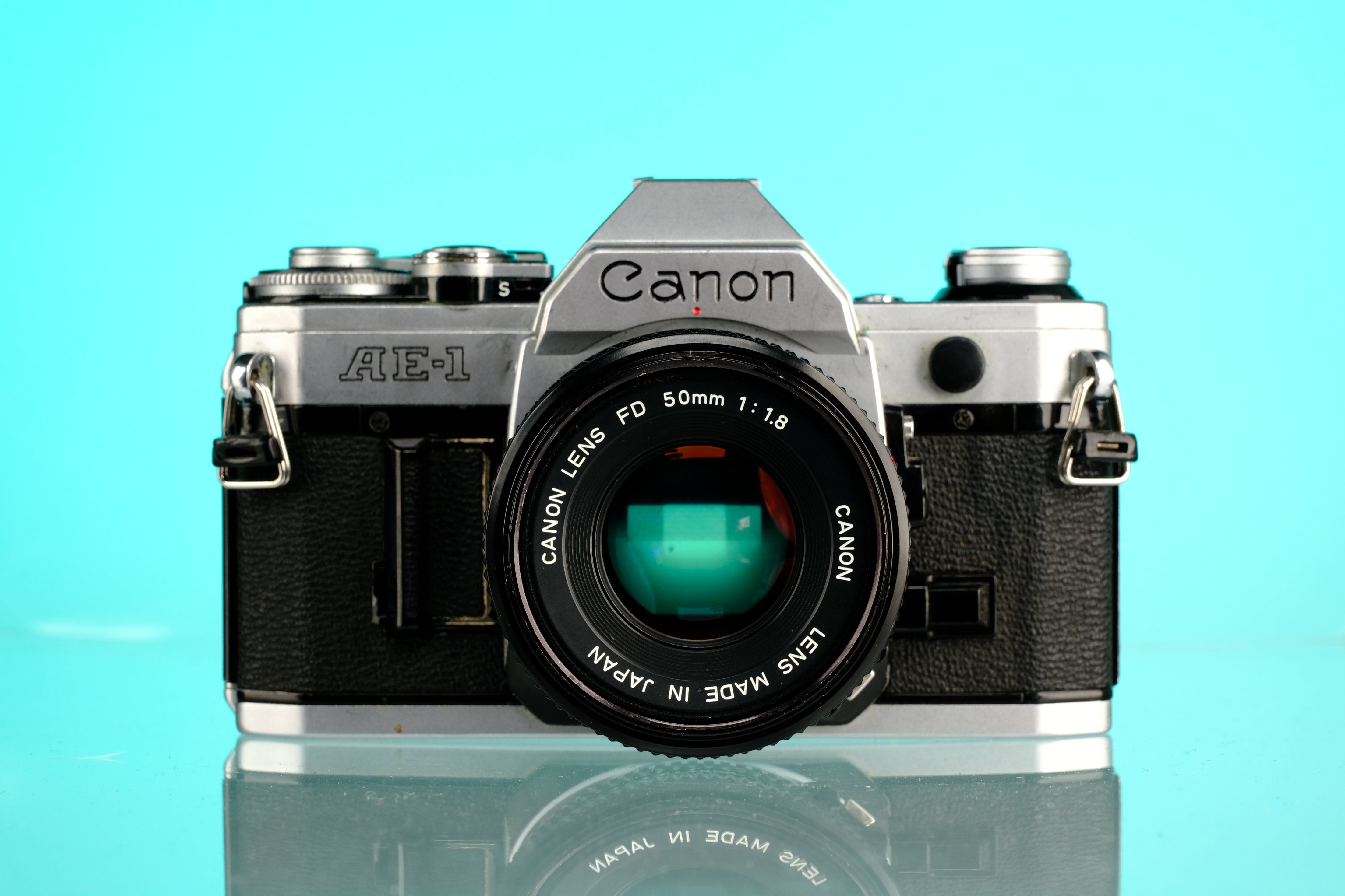 50mm Canon FD AE-1 f⁄1.8 Program + SC Camera f1.8 occasion canon