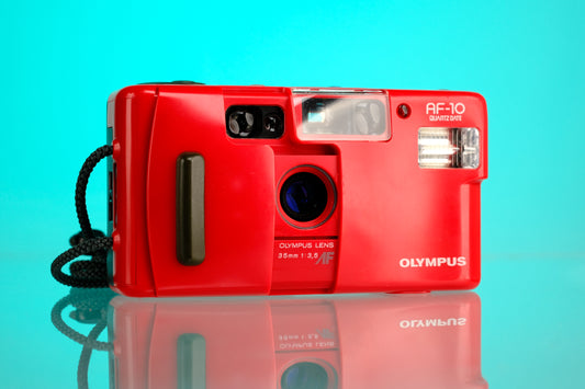 Olympus AF-10 35mm Point and Shoot Film Camera