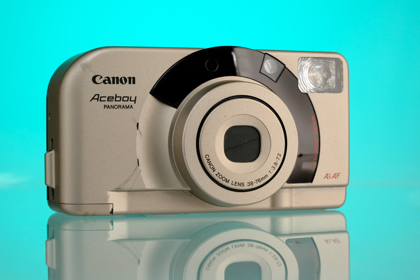 Canon Aceboy Panorama 35mm Point and Shoot Film Camera